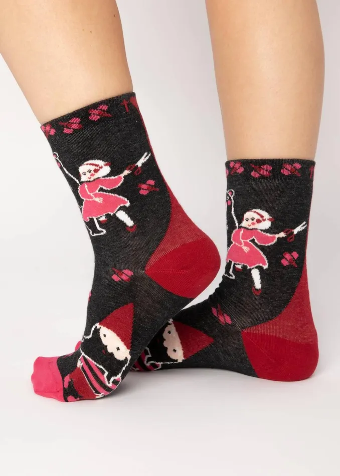 Blutsgeschwister Cotton Socks Sensational Steps Black Women Other Accessoires