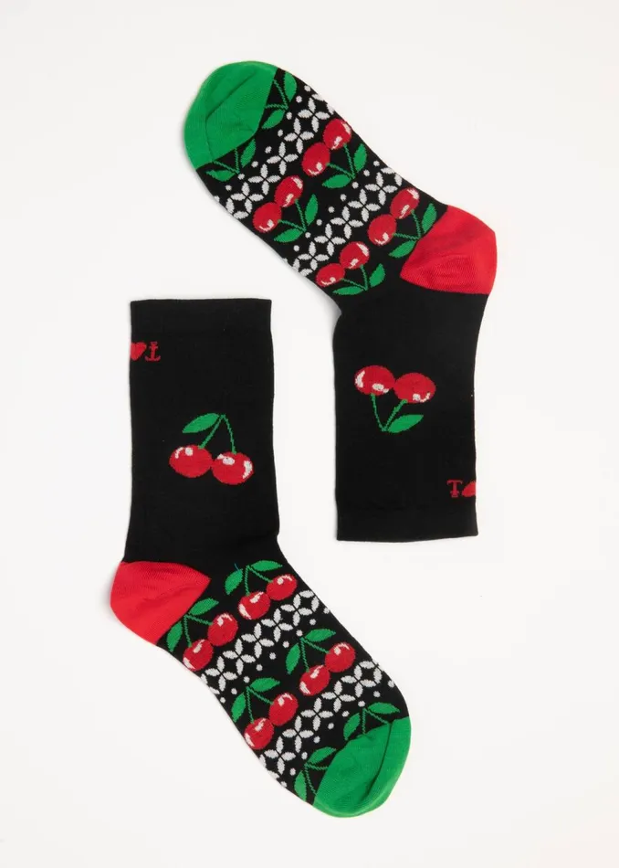 Blutsgeschwister Cotton Socks Sensational Steps Black Women Other Accessoires