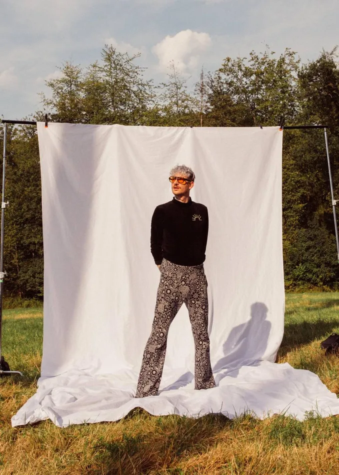 Blutsgeschwister Flares On A Winters Day Flared Black Women Trousers