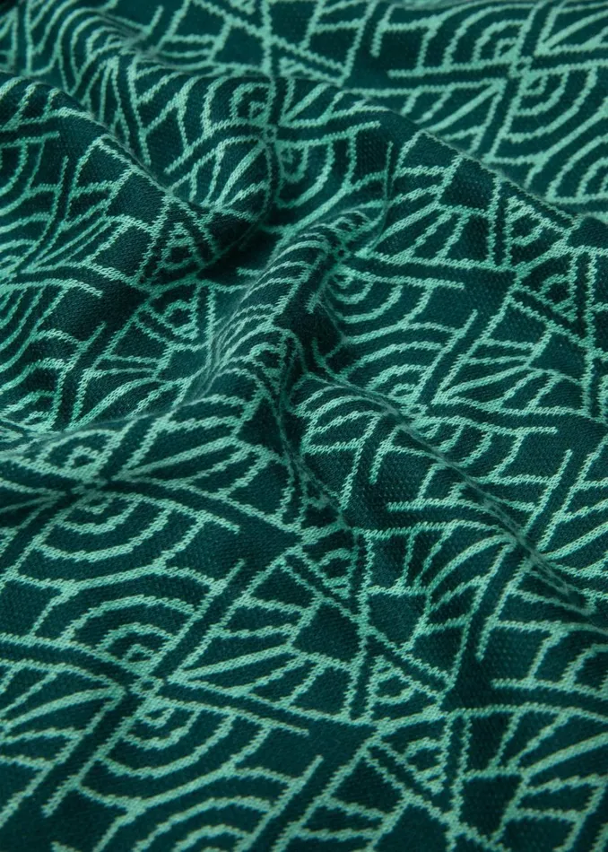 Blutsgeschwister Flares On A Winters Day Flared Green Women Trousers