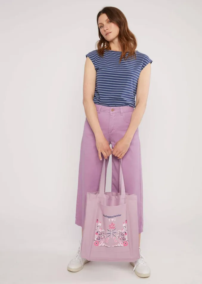 Blutsgeschwister Handbag One For All Purple Women Other Accessoires