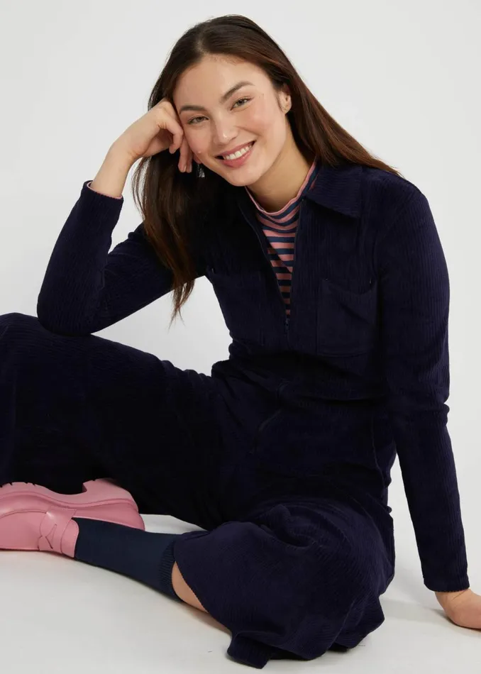 Blutsgeschwister Jumpsuit Jolly Molly Blue Women Trousers
