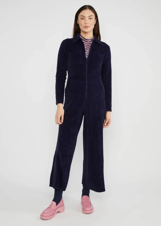 Blutsgeschwister Jumpsuit Jolly Molly Blue Women Trousers