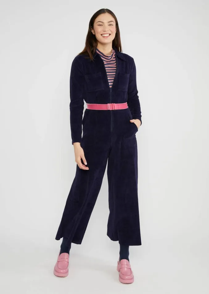 Blutsgeschwister Jumpsuit Jolly Molly Blue Women Trousers