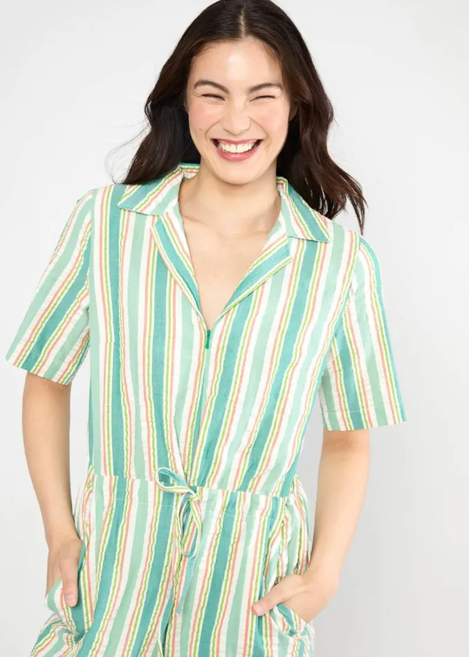 Blutsgeschwister Jumpsuit Jump In Jacky Green Women Jumpsuits