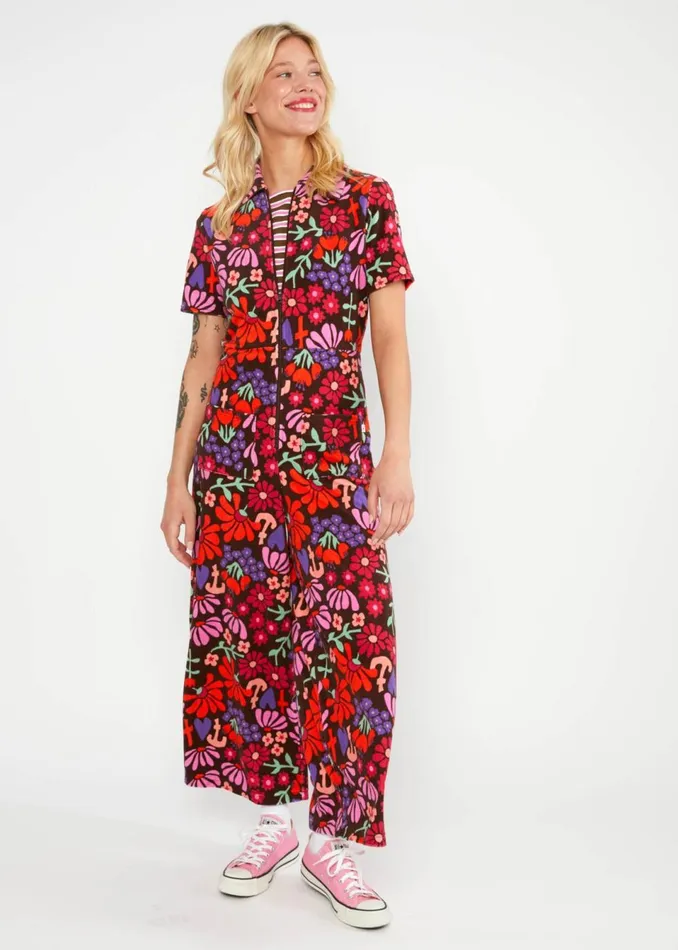 Blutsgeschwister Jumpsuit Rene Love Brown Women Jumpsuits