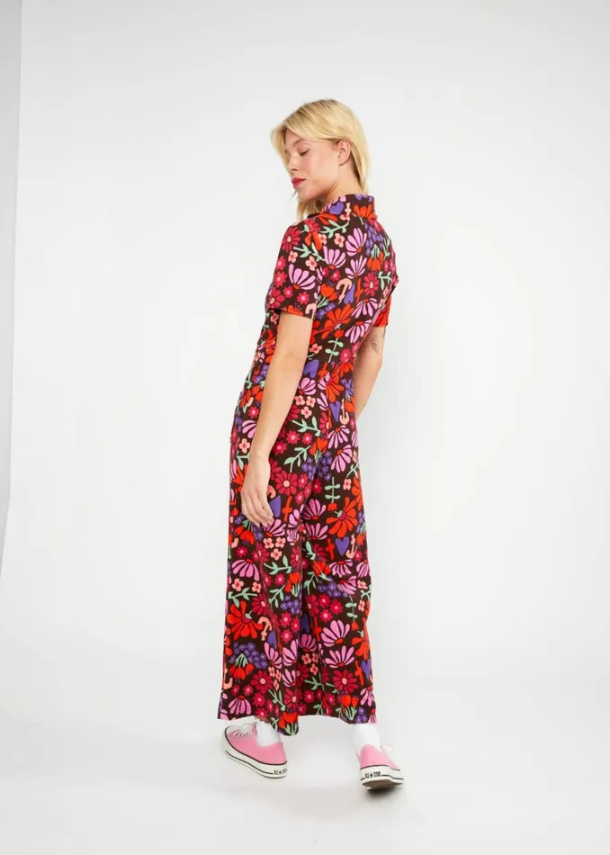 Blutsgeschwister Jumpsuit Rene Love Brown Women Jumpsuits