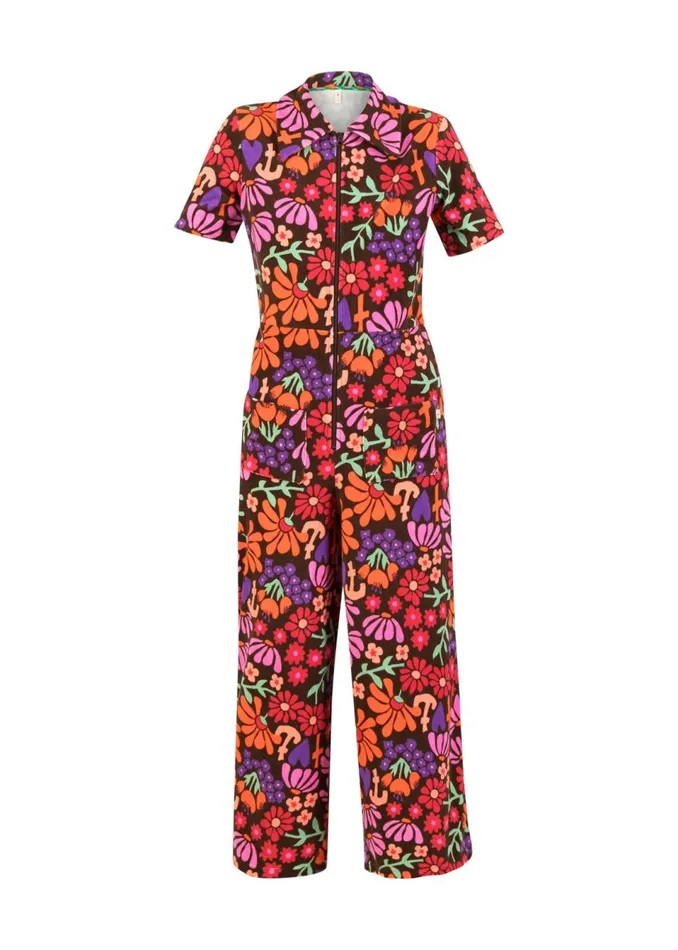 Blutsgeschwister Jumpsuit Rene Love Brown Women Jumpsuits