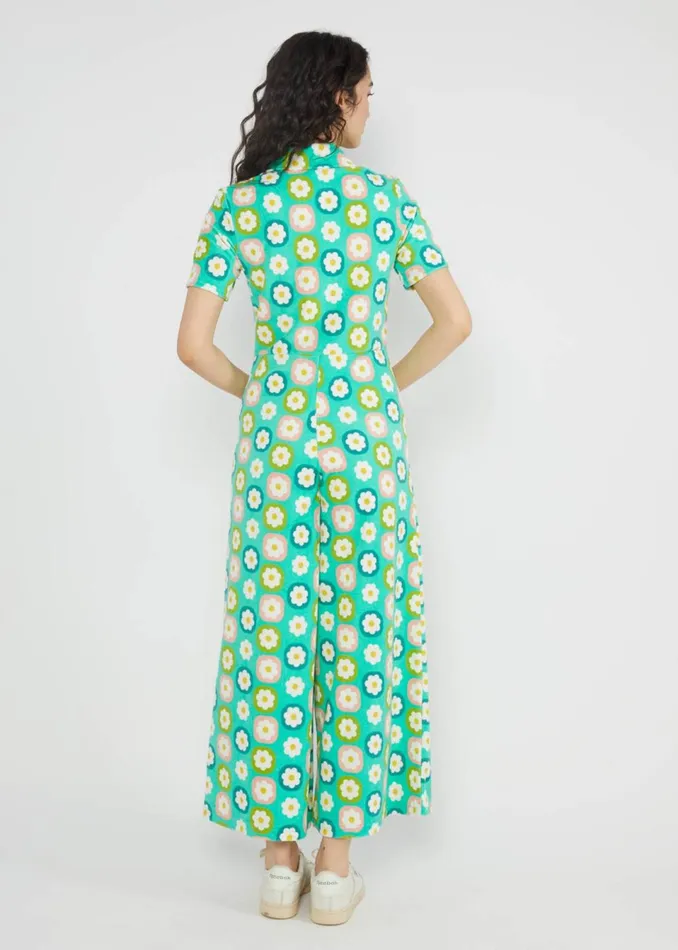 Blutsgeschwister Jumpsuit Rene Love Green Women Trousers