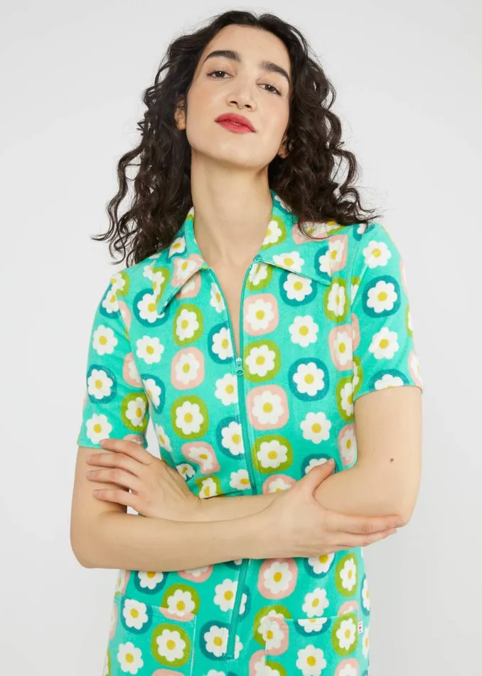 Blutsgeschwister Jumpsuit Rene Love Green Women Trousers