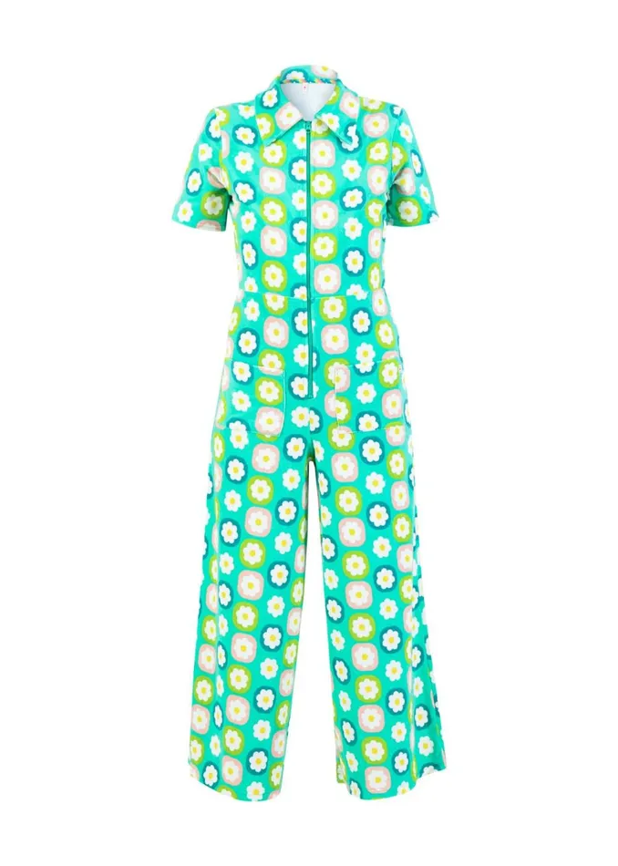 Blutsgeschwister Jumpsuit Rene Love Green Women Trousers