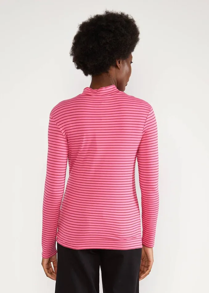 Blutsgeschwister Longsleeve Lonely Lips Turtle Pink Women Tops