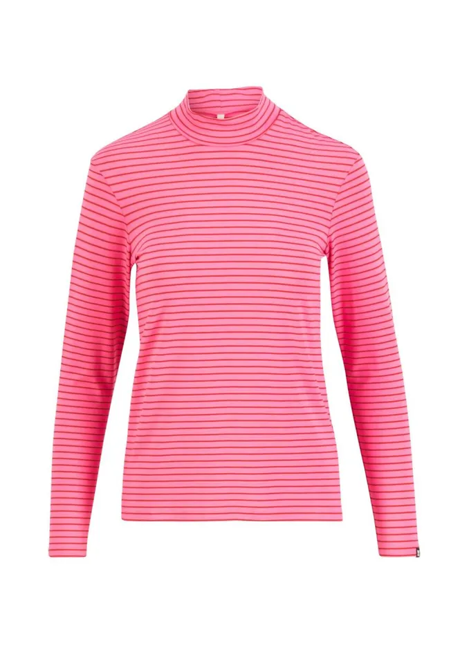 Blutsgeschwister Longsleeve Lonely Lips Turtle Pink Women Tops