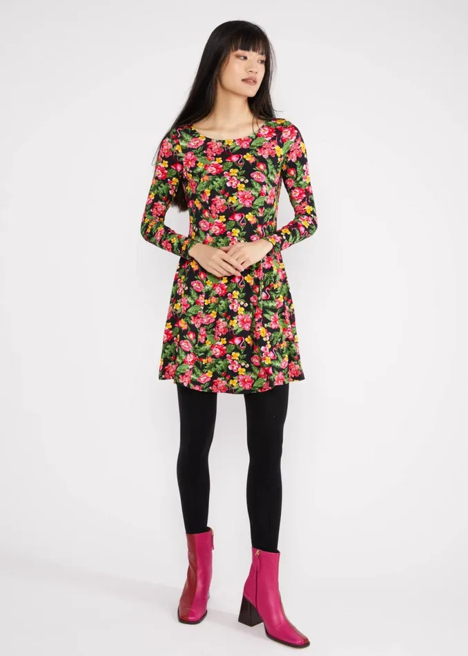 Blutsgeschwister Mini Dress Swing Lovers Black Women Dresses