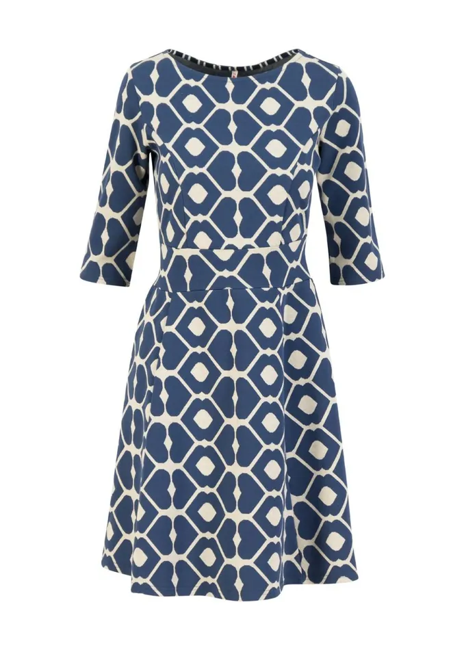 Blutsgeschwister Shift Dress Marine A Lula Blue Women Dresses