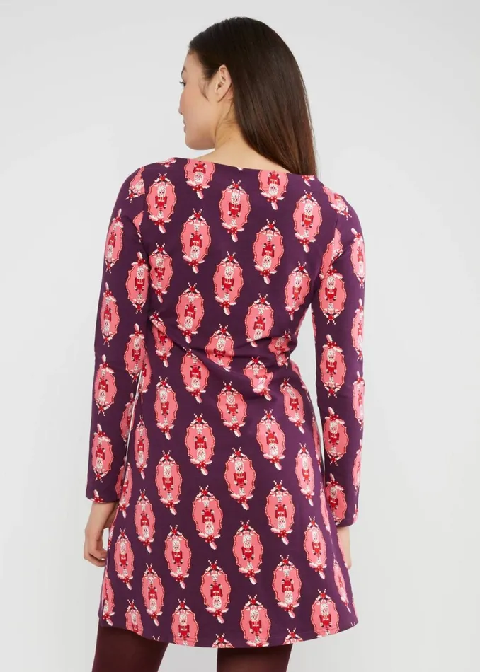 Blutsgeschwister Shift Dress Mod A Hulu Purple Women Dresses