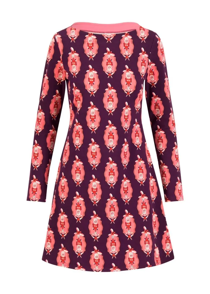 Blutsgeschwister Shift Dress Mod A Hulu Purple Women Dresses