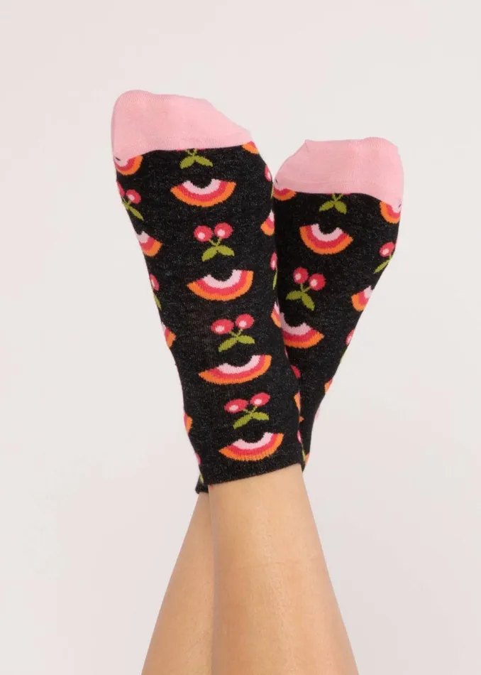 Blutsgeschwister Socks Sensation Steps Snkr Black Women Other Accessoires