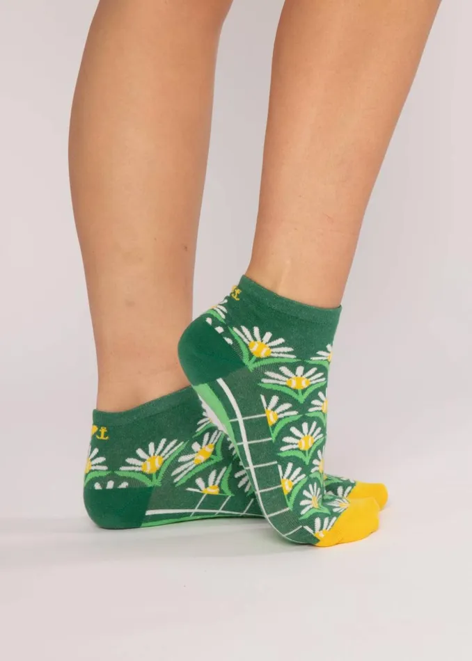 Blutsgeschwister Socks Sensation Steps Snkr Green Women Socks