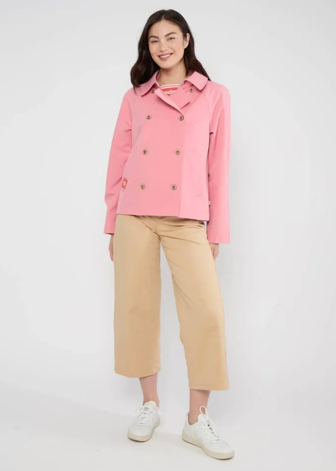 Blutsgeschwister Soft Shell Jacket Tiny Trench Red Women Jackets and Coats