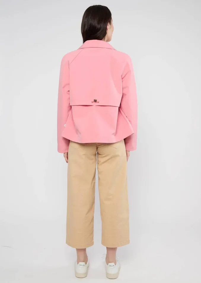 Blutsgeschwister Soft Shell Jacket Tiny Trench Red Women Jackets and Coats