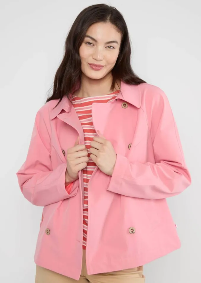 Blutsgeschwister Soft Shell Jacket Tiny Trench Red Women Jackets and Coats
