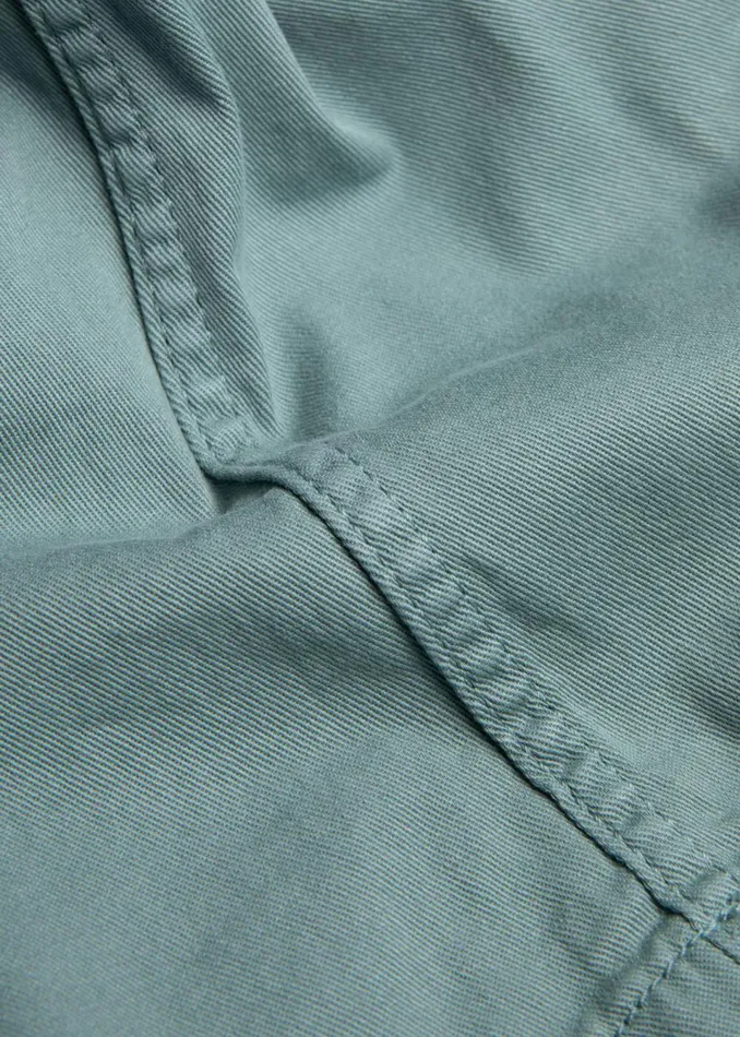 Blutsgeschwister Trousers High Waist Olotte Remade Blue Women Trousers