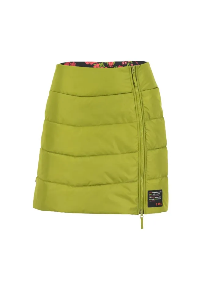 Blutsgeschwister Winter Skirt No Down Zip039n039zap Green Women Skirts