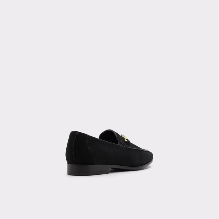 Bolton Black Leather Suede Men ALDO Loafers and SlipOns