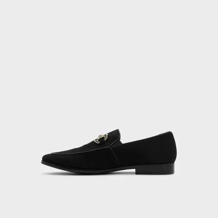 Bolton Black Leather Suede Men ALDO Loafers and SlipOns