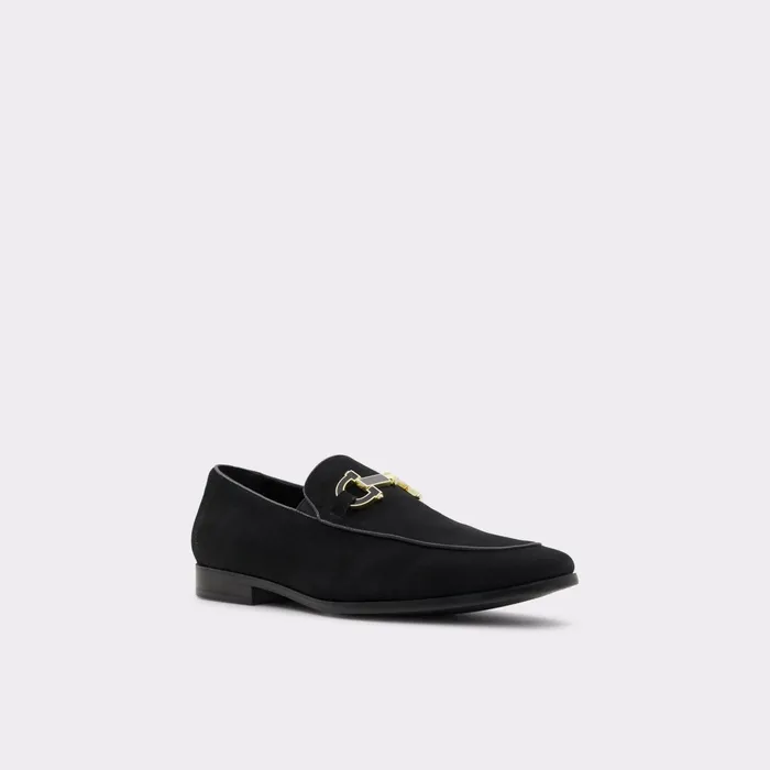 Bolton Black Leather Suede Men ALDO Loafers and SlipOns