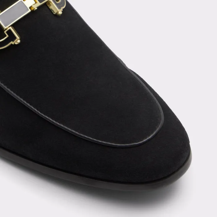Bolton Black Leather Suede Men ALDO Loafers and SlipOns