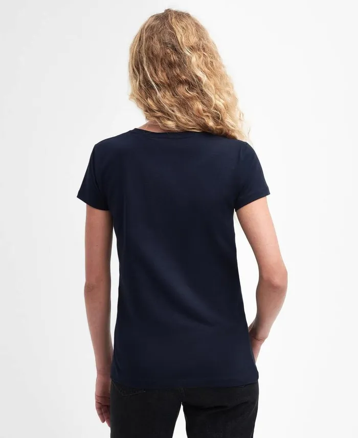 Bowland TShirt Classic White Women Barbour TShirts