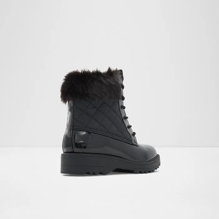 Breadda Black Synthetic Quilted Women ALDO Boots