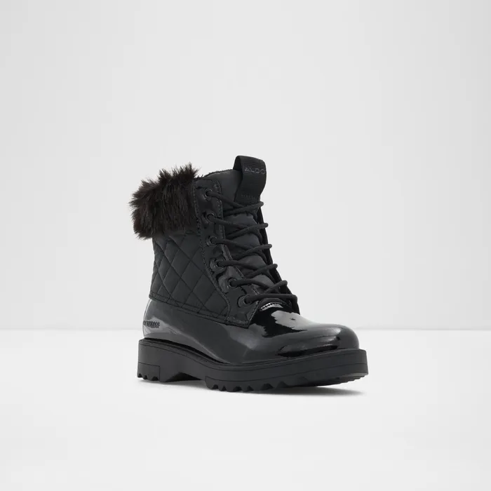 Breadda Black Synthetic Quilted Women ALDO Boots