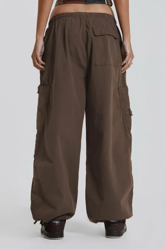 Brown Parachute Cargo Pants Brown Women Jaded London Parachute Pants Brown Parachute Cargo Pants Brown Women Jaded London Parachute Pants