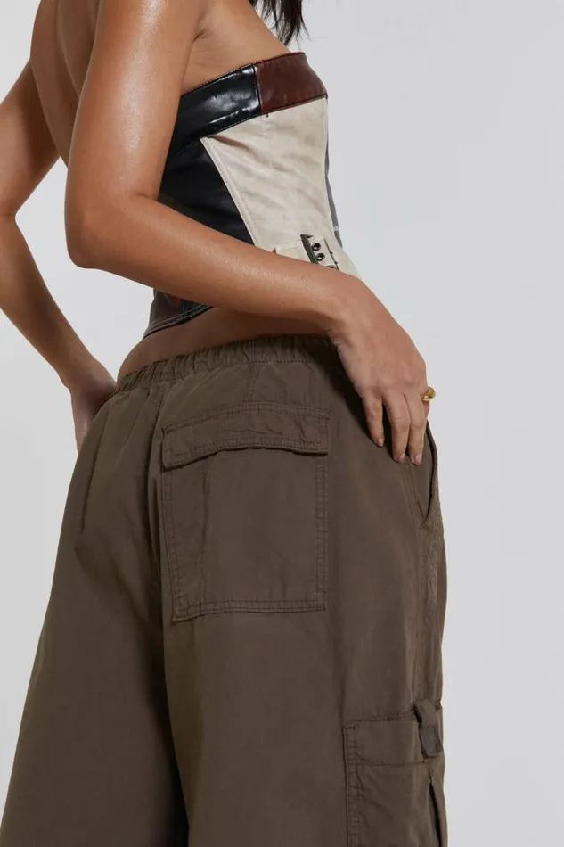 Brown Parachute Cargo Pants Brown Women Jaded London Parachute Pants Brown Parachute Cargo Pants Brown Women Jaded London Parachute Pants