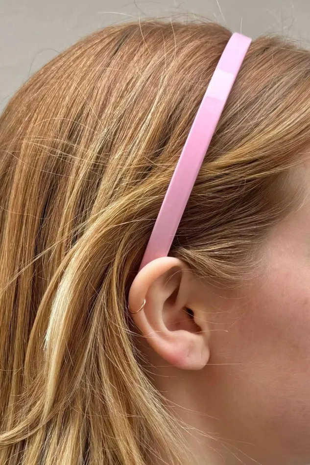 Bubblegum Pink Headband Bubblegum Pink Women Brandy Melville Hair Accessories