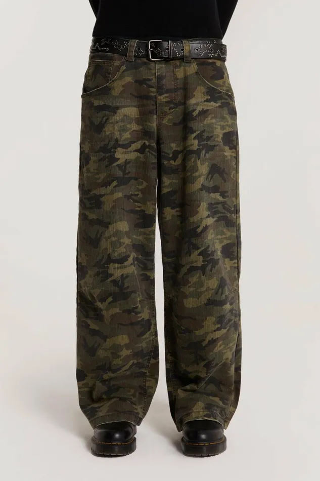 Camo Colossus Baggy Jeans Green WomenMen Jaded London Colossus Jeans Camo Colossus Baggy Jeans Green WomenMen Jaded London Colossus Jeans