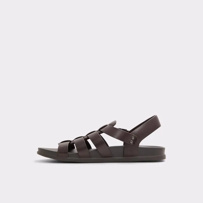 Canal Dark Brown Men ALDO Sandals and Slides