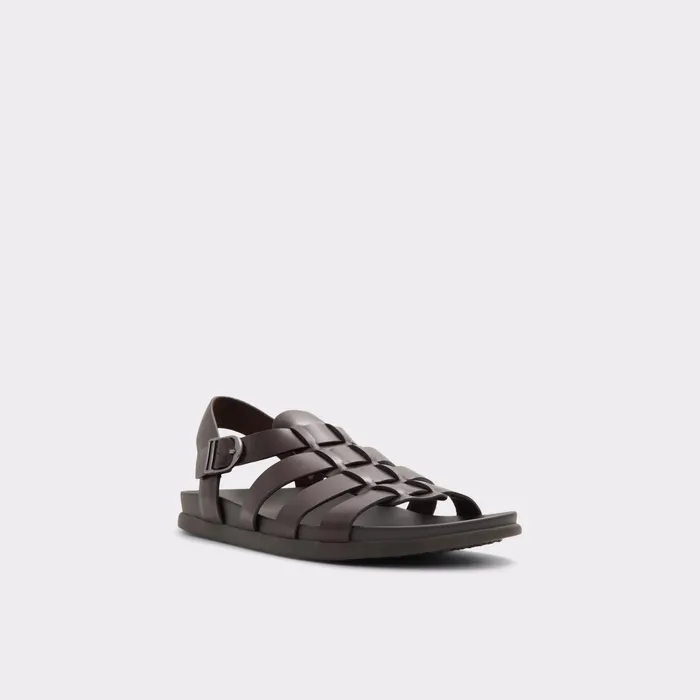 Canal Dark Brown Men ALDO Sandals and Slides