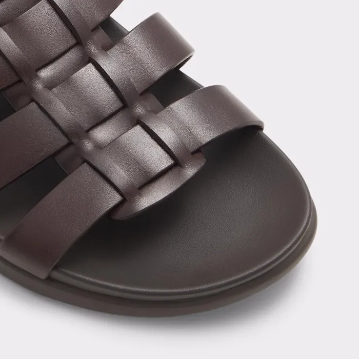 Canal Dark Brown Men ALDO Sandals and Slides