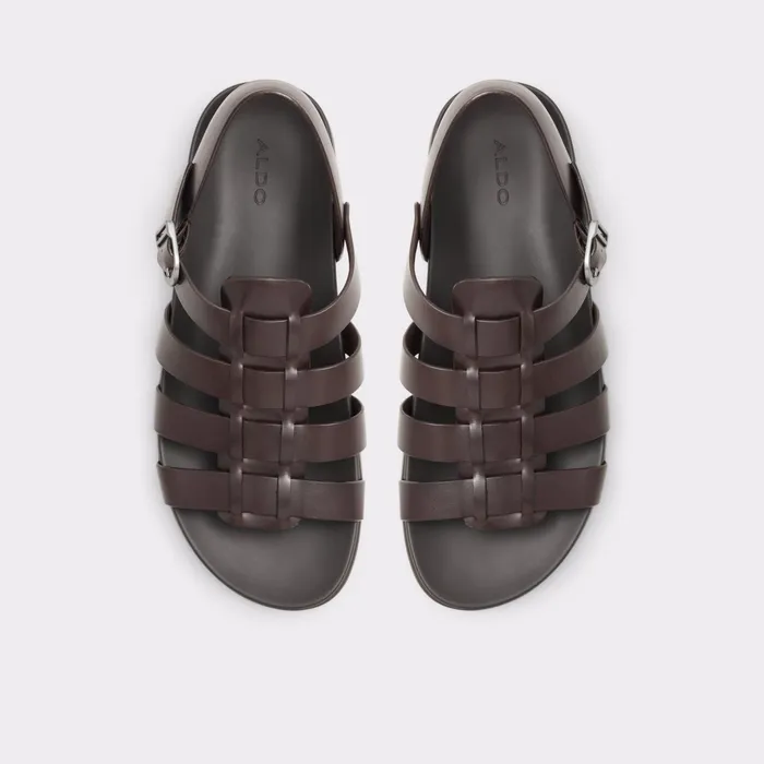 Canal Dark Brown Men ALDO Sandals and Slides