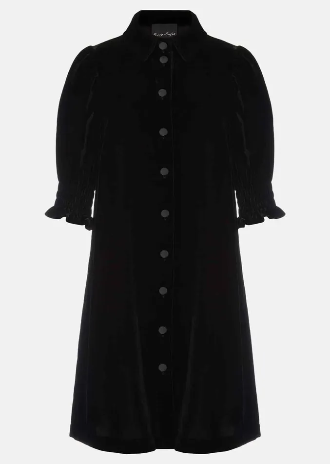 Candice Velvet Dress Black Women Phase Eight Dresses