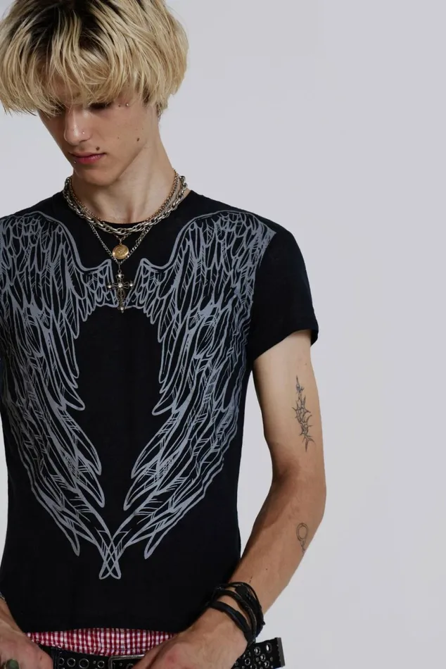 Celestial Tee Black Men Jaded London TShirts