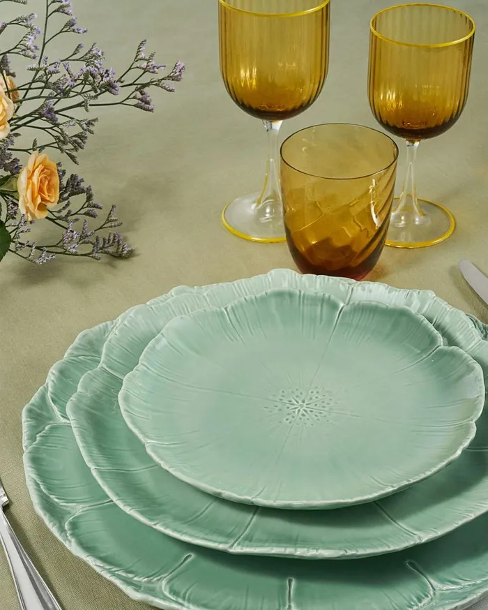 Cherry Blossom Dinner Plate Green Women Aquazzura Dinnerware Cherry Blossom Dinner Plate Green Women Aquazzura Dinnerware