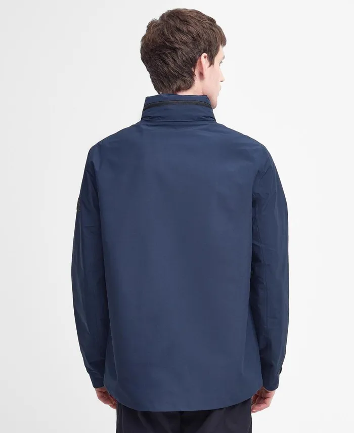 Chevin Waterproof Jacket Sapphire Navy Men Barbour Waterproof Jackets