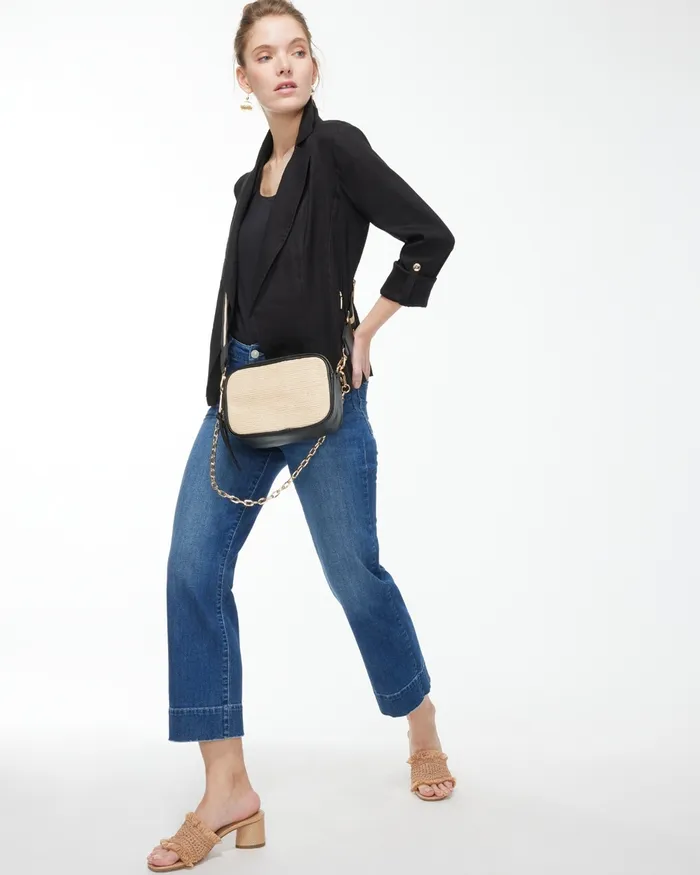 Chico039s Crossbody Camera Bag Black Women Bags