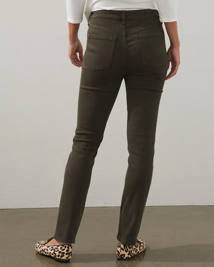 Chico039s DefineMe Denim Slim Leg Jeans Deepest Teal Women Jeans and Denim