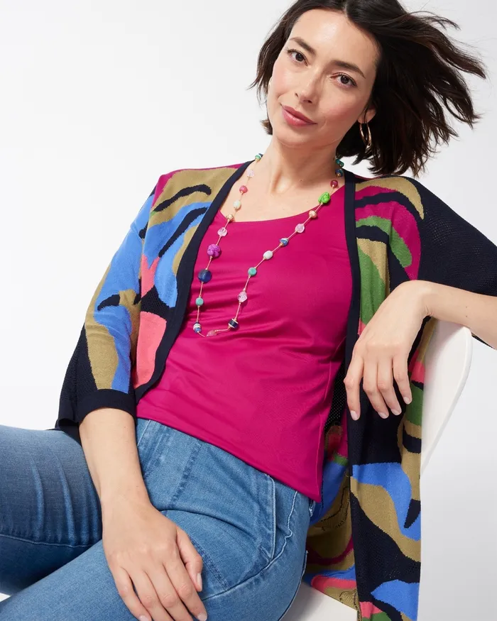 Chico039s Microfiber Tank Botanic Berry Women Tops